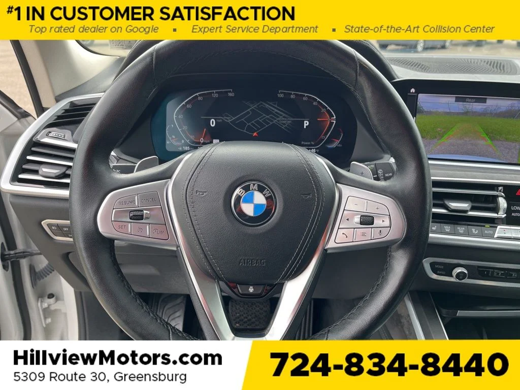 Certified Used 2021 White Metallic BMW xDrive40i image 18