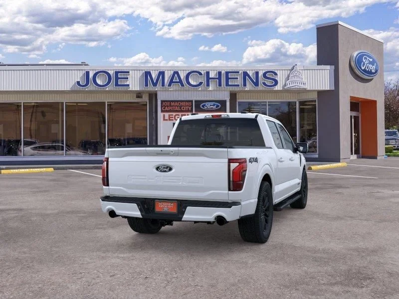 New 2026 Star White Metallic Tri-Coat Ford Lariat® image 8