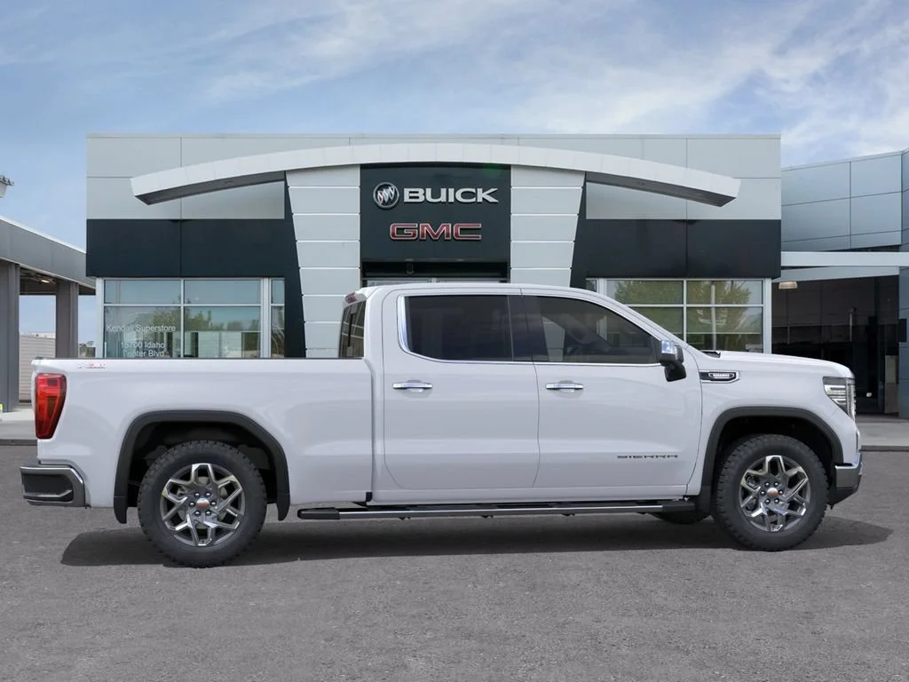 New 2026 Glacier White Tricoat GMC SLT image 5