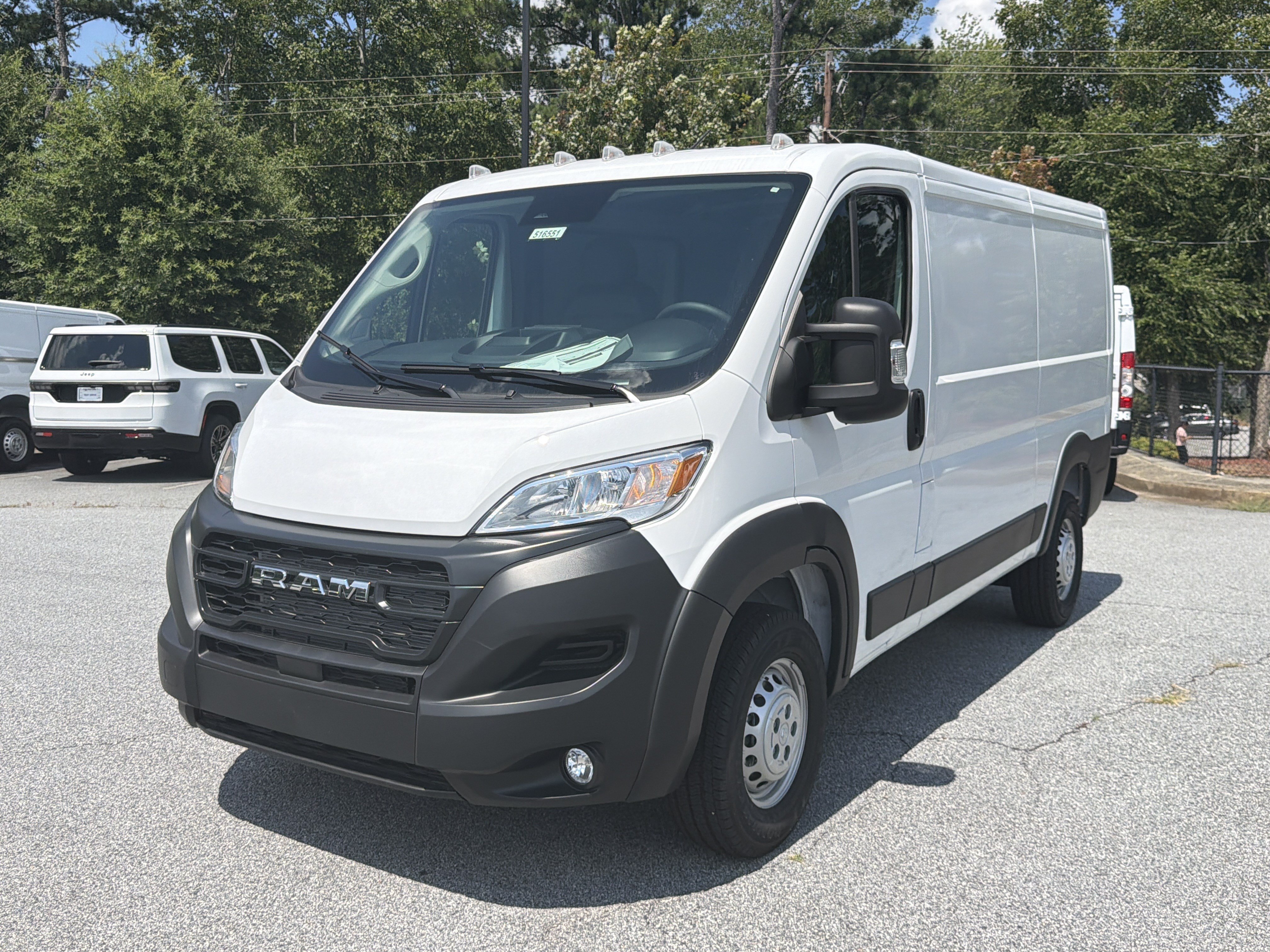 New 2026 Bright White Clearcoat RAM Low Roof image 3