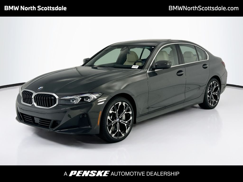 New 2026 Gray Metallic BMW 330i image 1