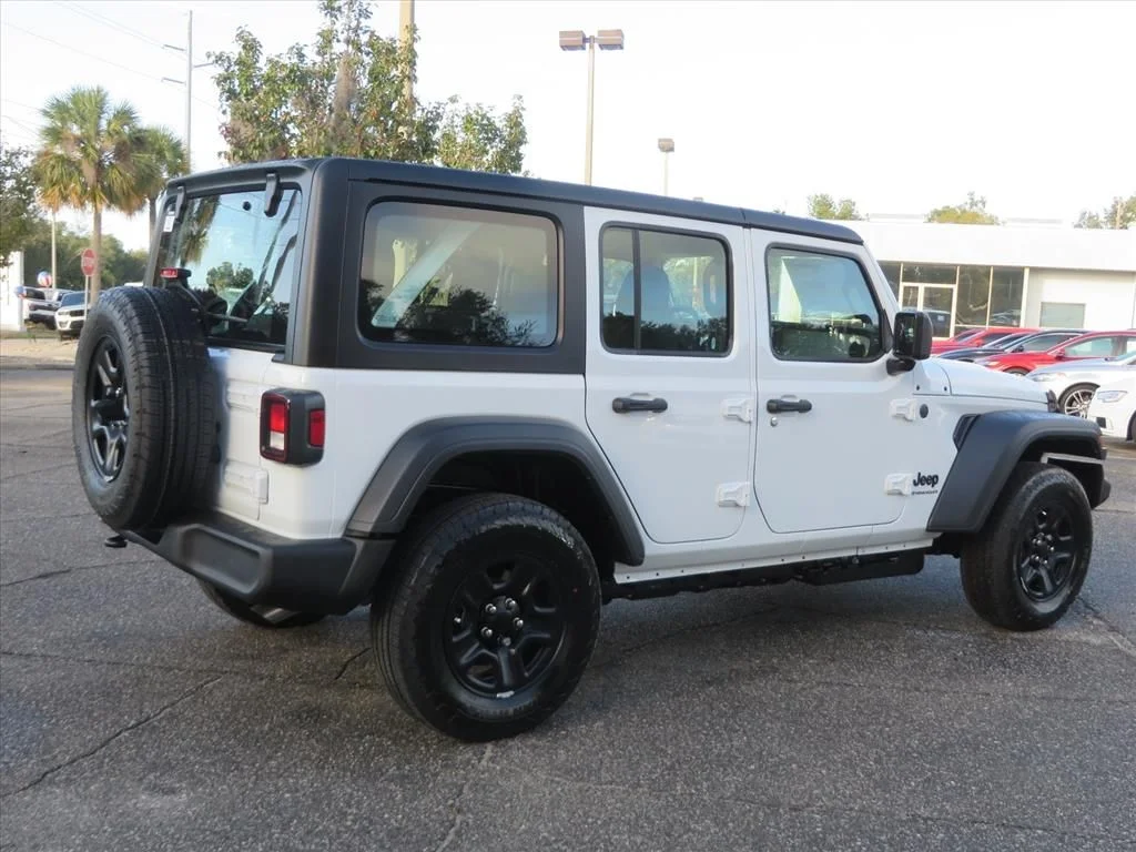New 2026 Bright White Clearcoat Jeep Sport image 6