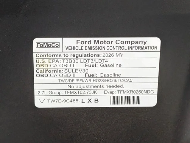 New 2026 Agate Black Metallic Ford STX® image 54