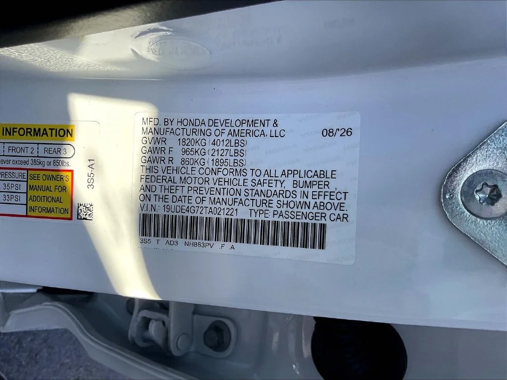 New 2026 Platinum White Pearl Acura FWD A-Spec with Technology image 14
