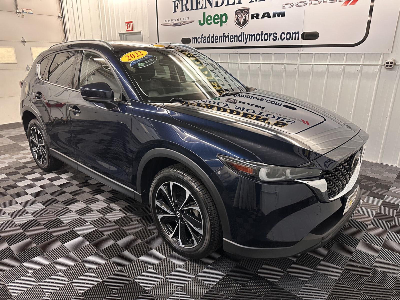 Used 2022 Deep Crystal Blue Mica Mazda 2.5 S Premium Package image 3