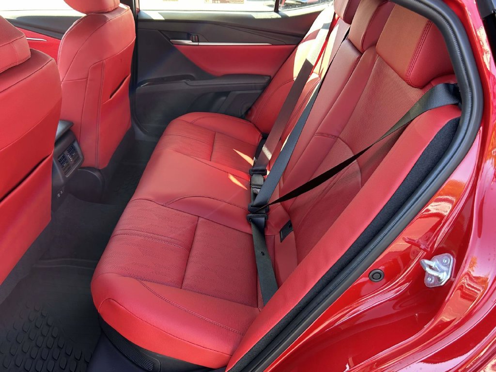 New 2027 Supersonic Red with Midnight Black Metallic roof Toyota XSE image 14