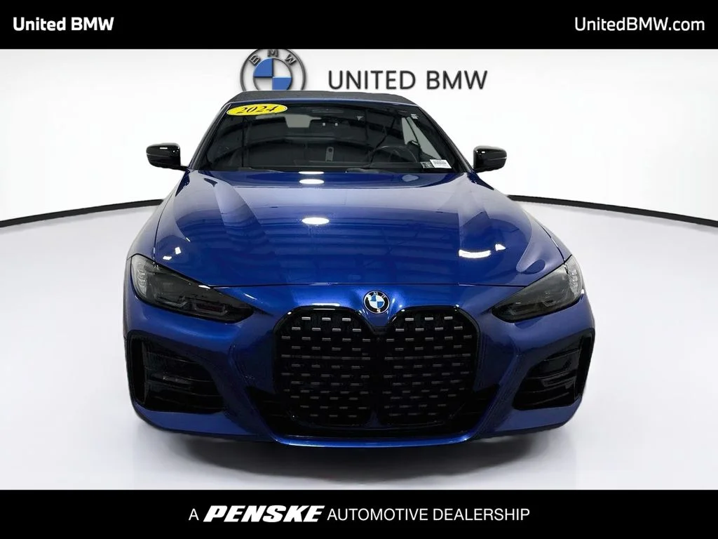 Used 2024 Blue Metallic BMW 430i xDrive image 2