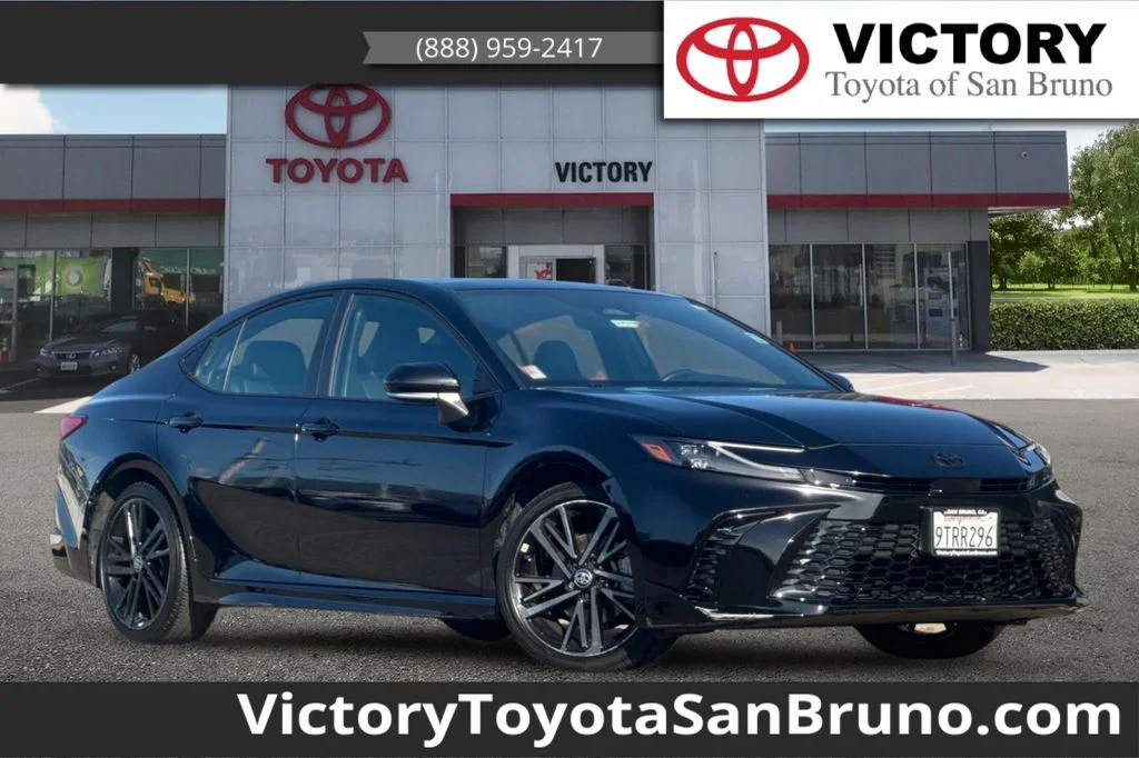 Used 2025 Black Toyota XSE image 1