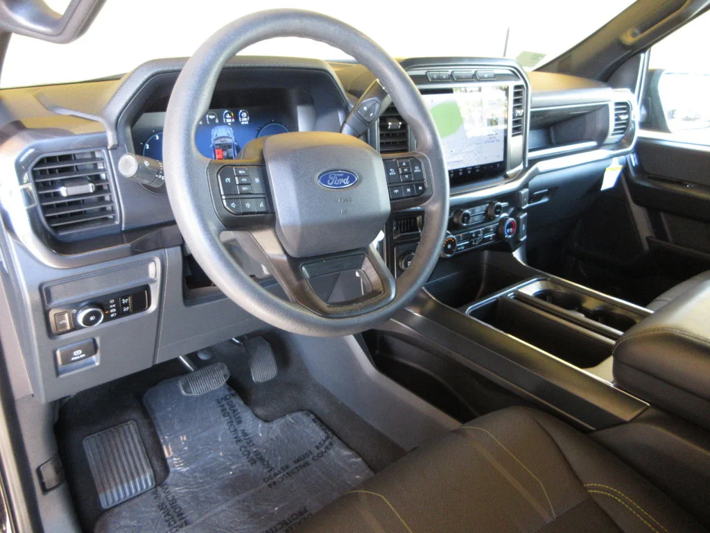 Certified Used 2024 Agate Black Metallic Ford STX image 14