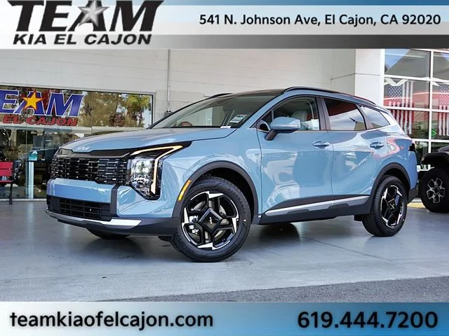 New 2026 Blue Kia EX image 2