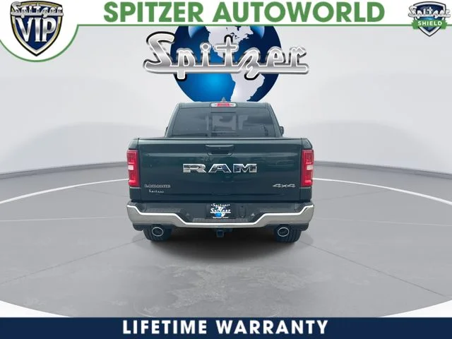 New 2026 Serrano-Green Metallic Exterior Paint RAM Laramie image 8