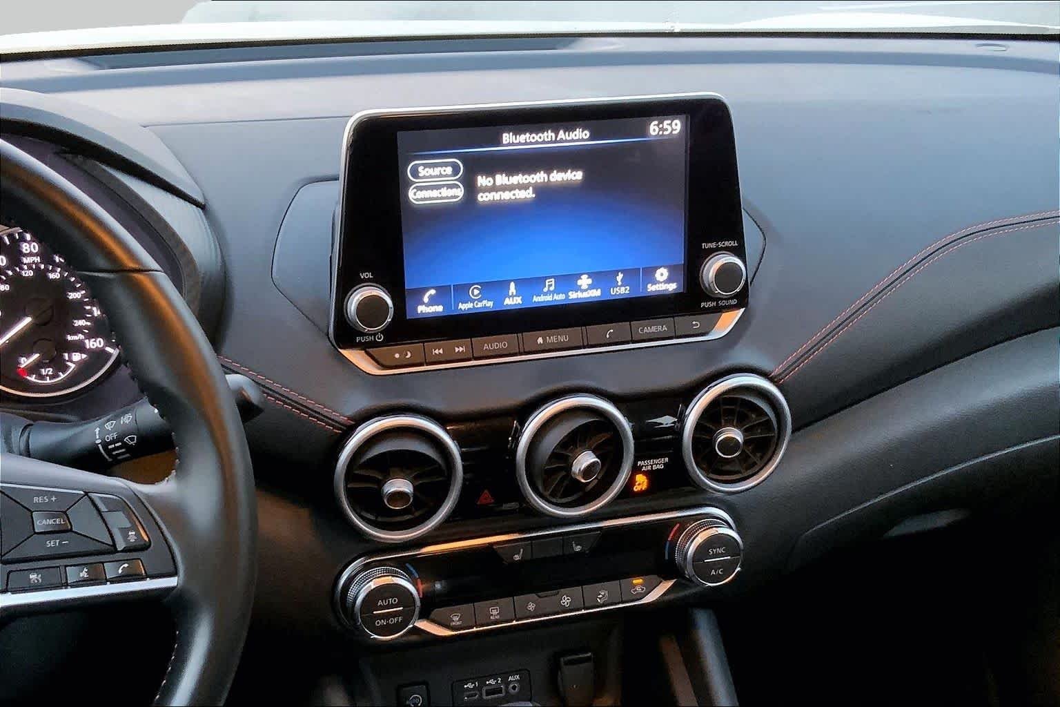 Used 2025 Aspen White Tricoat/Super Black Nissan SR image 7