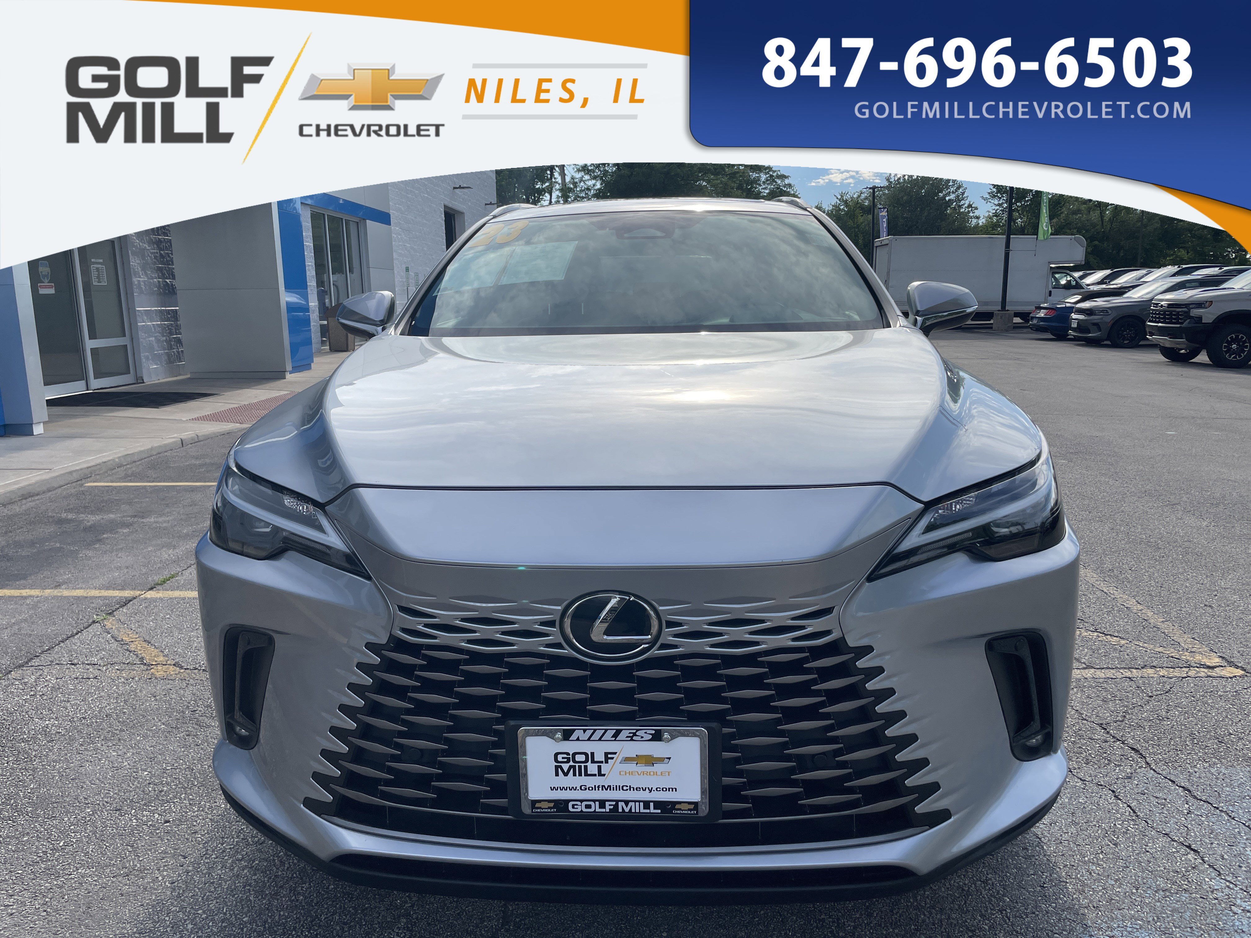 Used 2023 Silver Lexus RX 350 Premium image 3