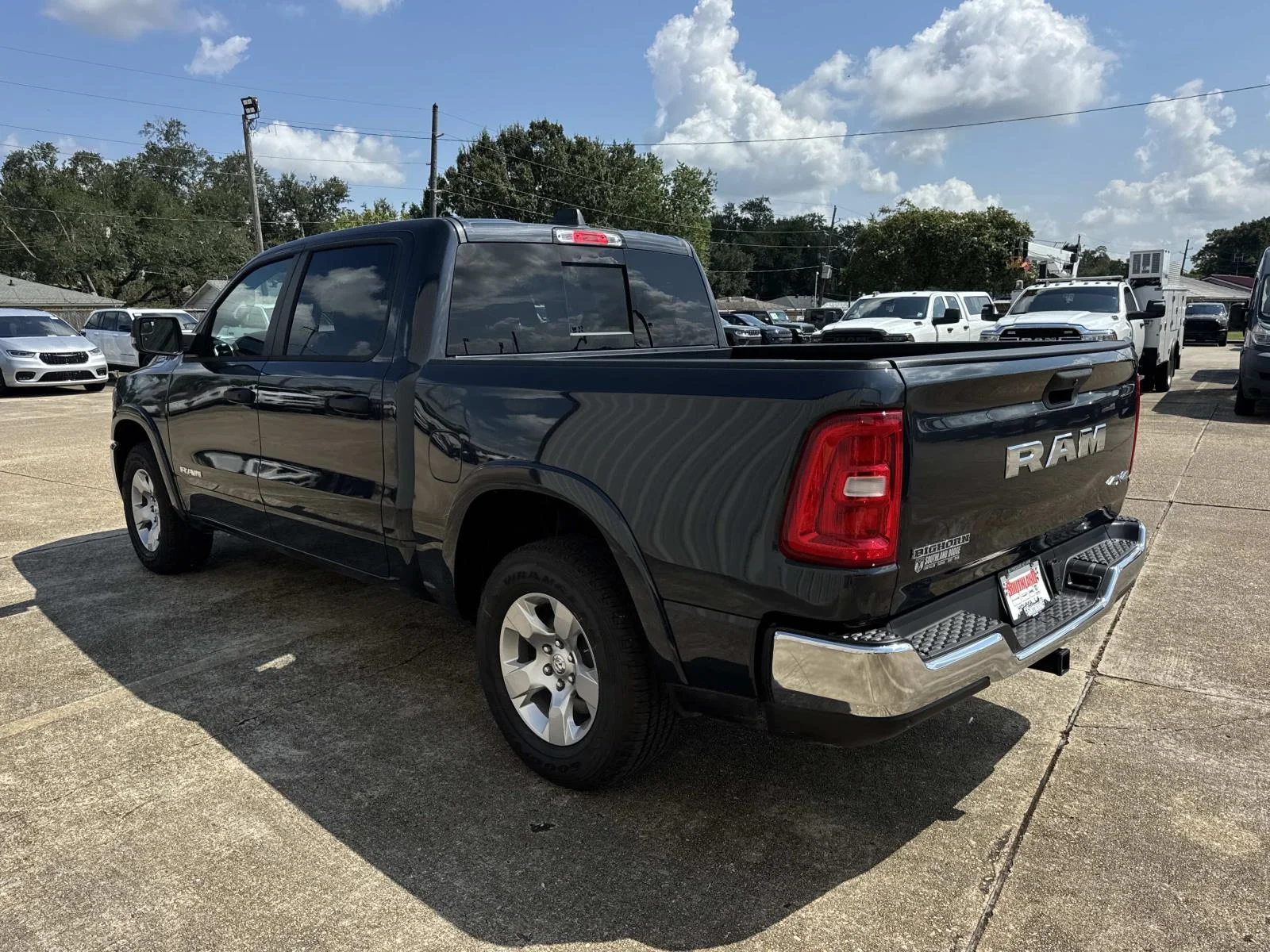 New 2026 Forged Blue Metallic Exterior Paint RAM Big Horn image 4