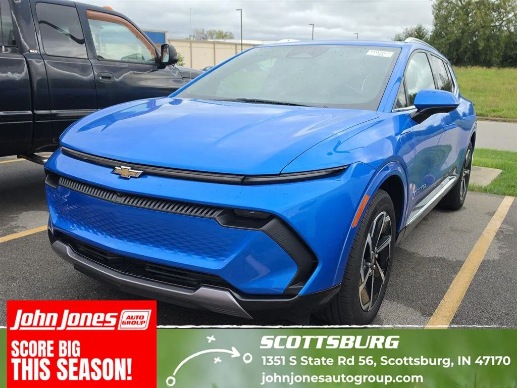 Used 2024 Riptide Blue Metallic Chevrolet LT image 1