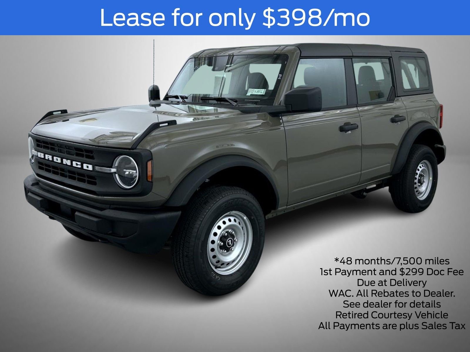 2025 Ford Bronco 4-Door