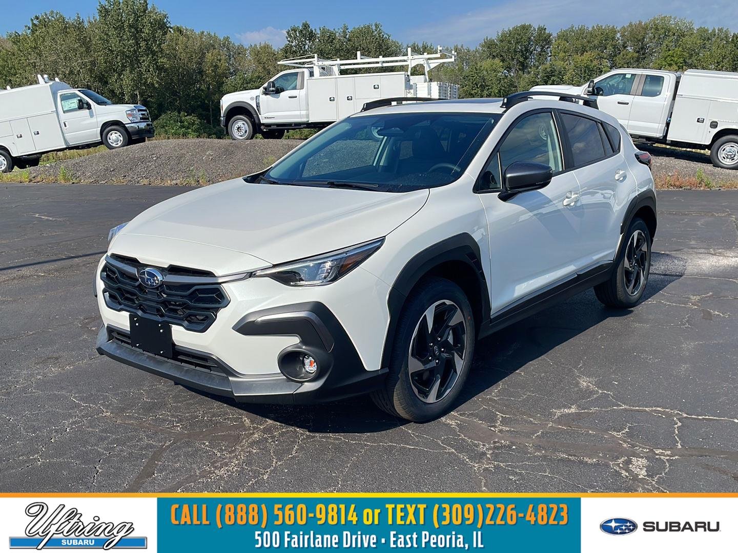 New 2026 CRYSTAL WHITE PEARL Subaru Limited image 1