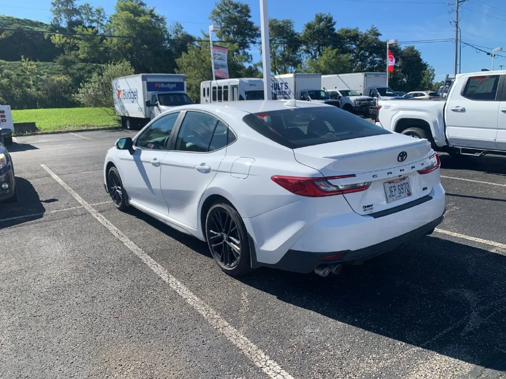 Used 2025 White Toyota SE image 5