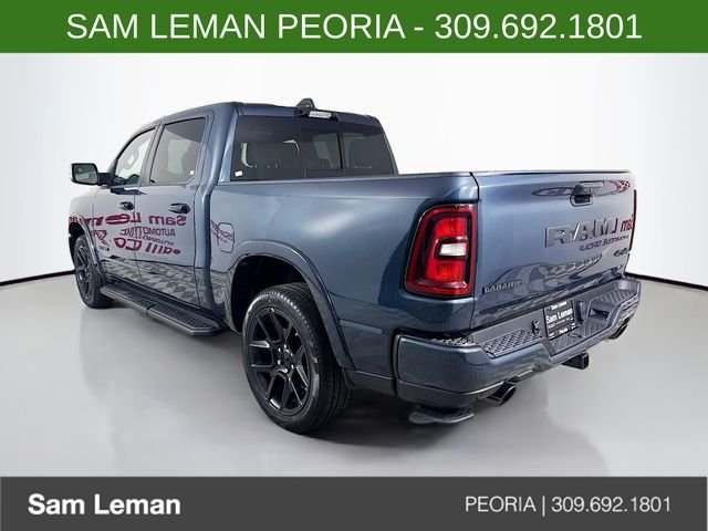 New 2026 Forged Blue Metallic Exterior Paint RAM Laramie image 5