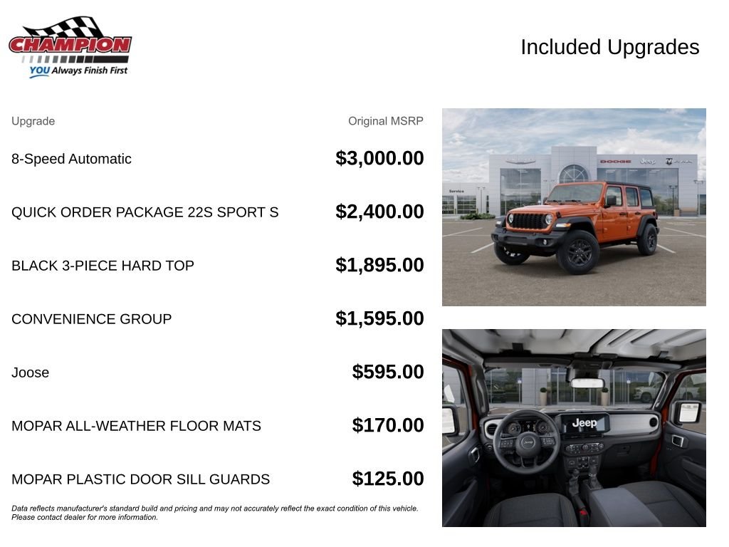 New 2026 Joose Exterior Paint Jeep Sport S image 6