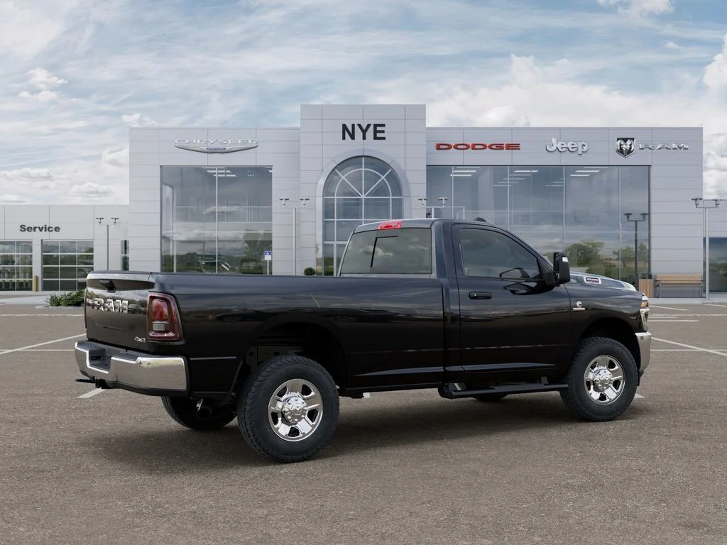 New 2026 Diamond Black Crystal Pearl-Coat Exterior Paint RAM Tradesman image 4