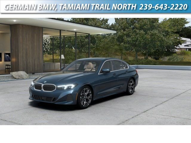 New 2026 Blue Metallic BMW 330i image 1