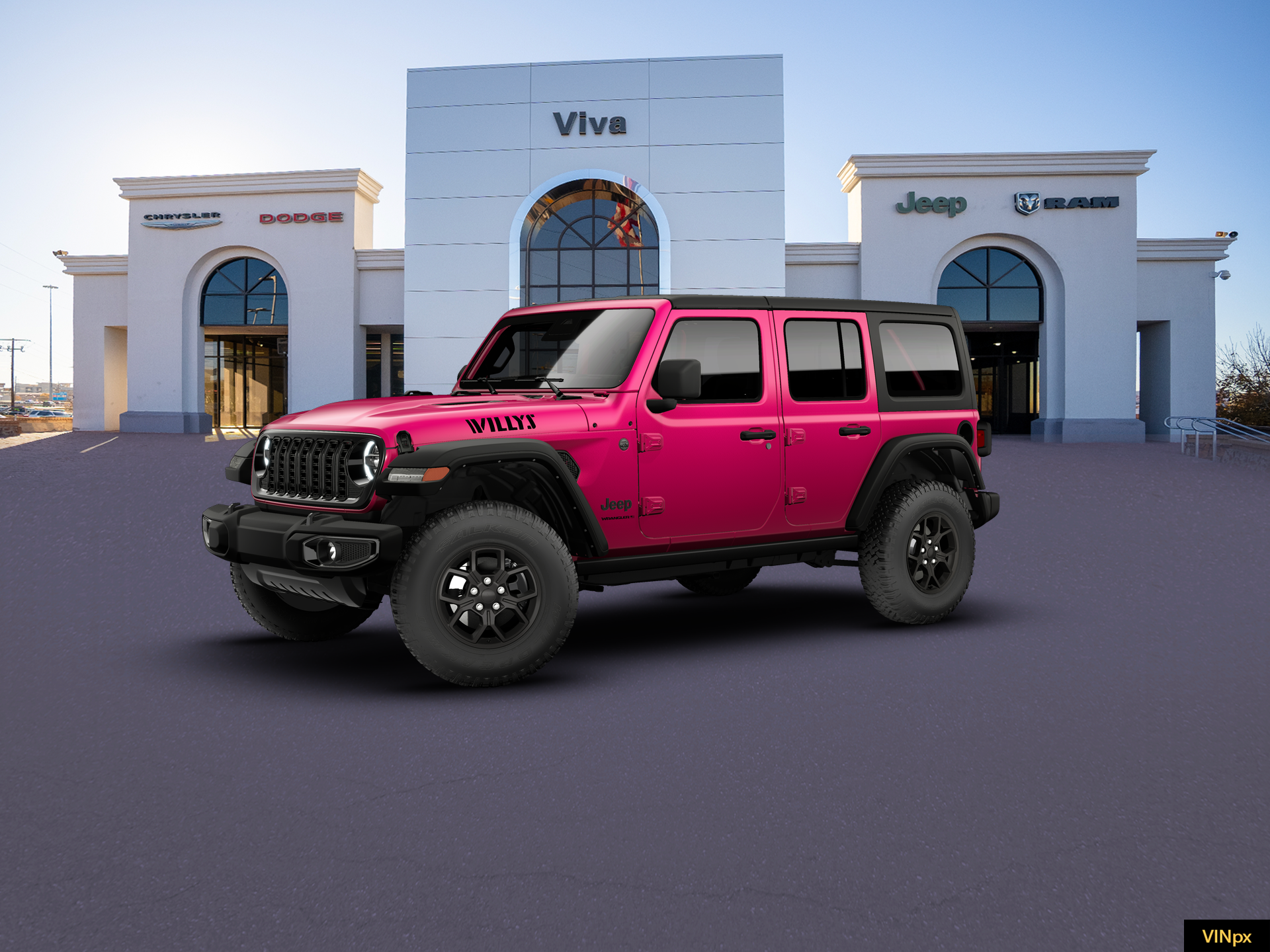 New 2026 Tuscadero Pearl-Coat Exterior Paint Jeep Willys image 2