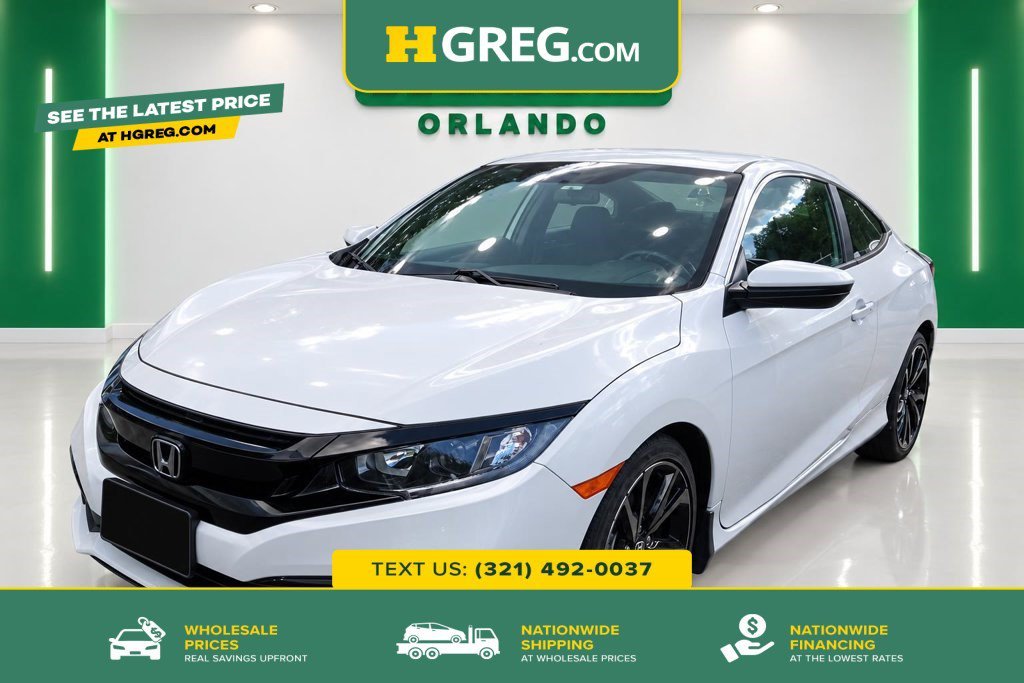 Used 2019 Platinum White Pearl Honda Sport image 1