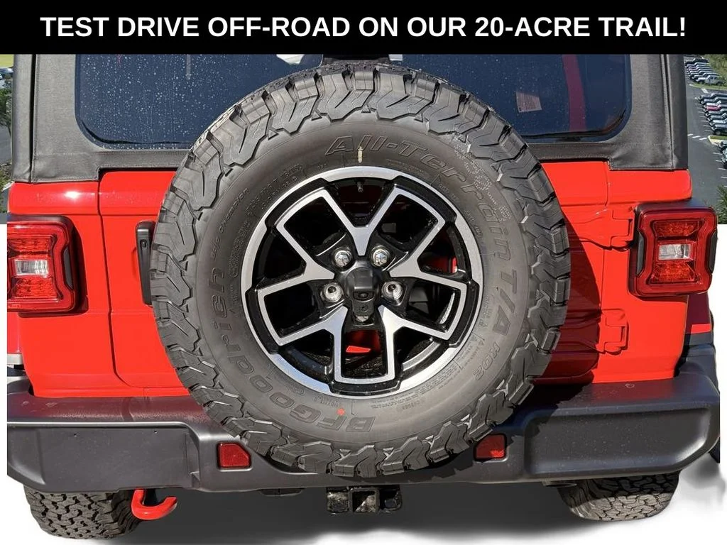 New 2026 Firecracker Red Clear-Coat Exterior Paint Jeep Rubicon image 36