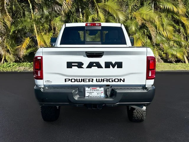 New 2026 Bright White Clear-Coat Exterior Paint RAM Power Wagon image 4