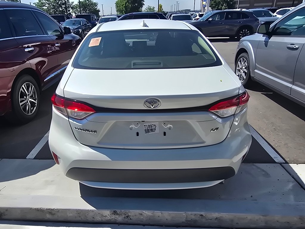 Used 2020 Blizzard Pearl Toyota LE image 4