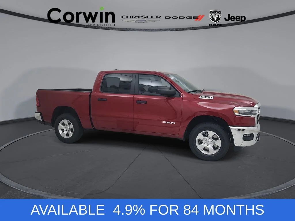 New 2026 Molten Red Pearl-Coat Exterior Paint RAM Big Horn/Lone Star image 1