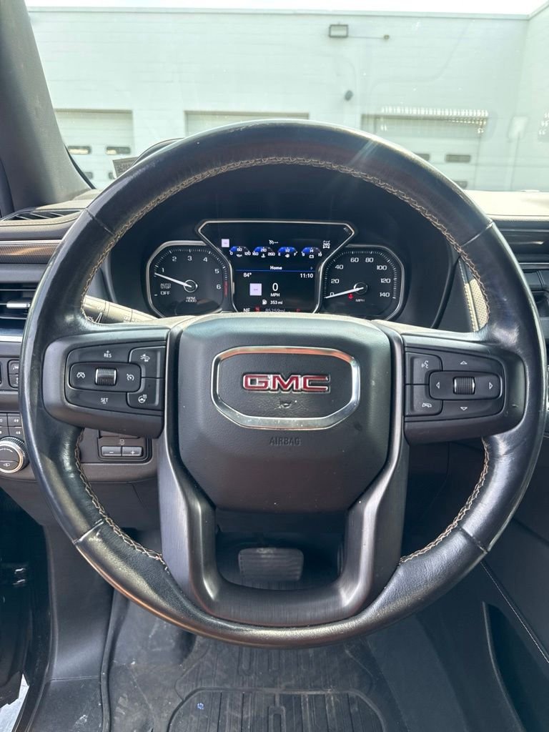 Used 2021 Black GMC AT4 image 8