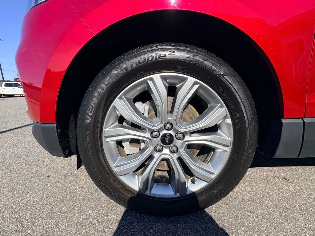 Used 2024 Red Ford Titanium image 16