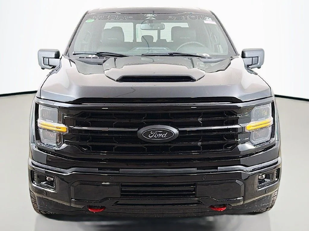 New 2025 Agate Black Metallic Ford XLT image 12