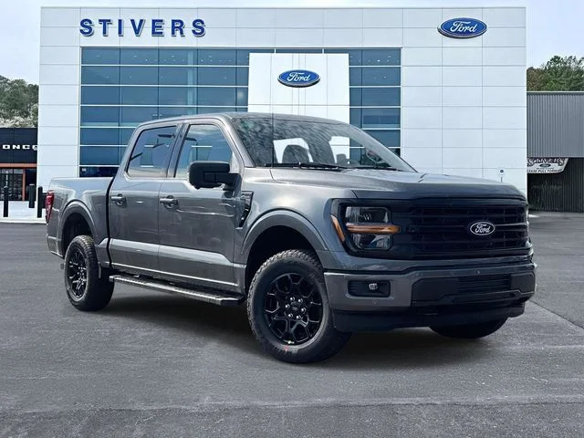 New 2026 Carbonized Gray Metallic Ford XLT image 1