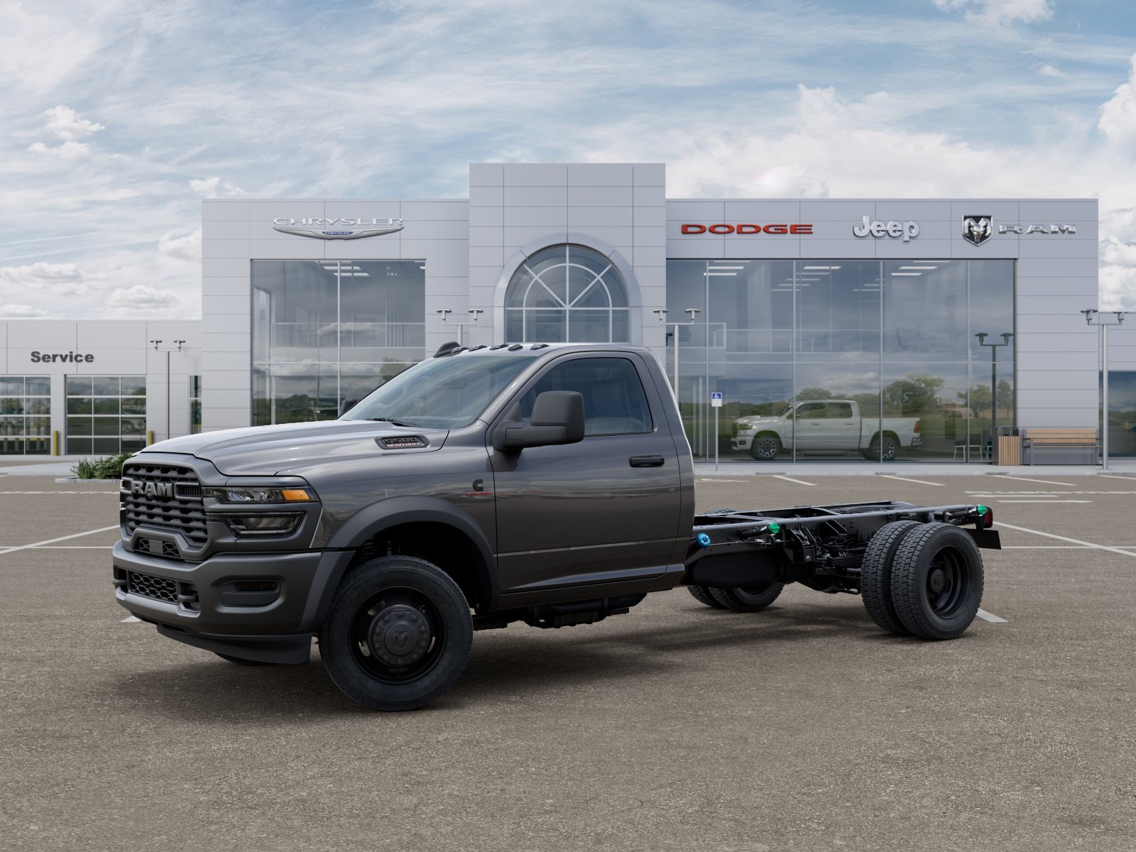 New 2025 Granite Crystal Metallic Clearcoat RAM Tradesman image 38