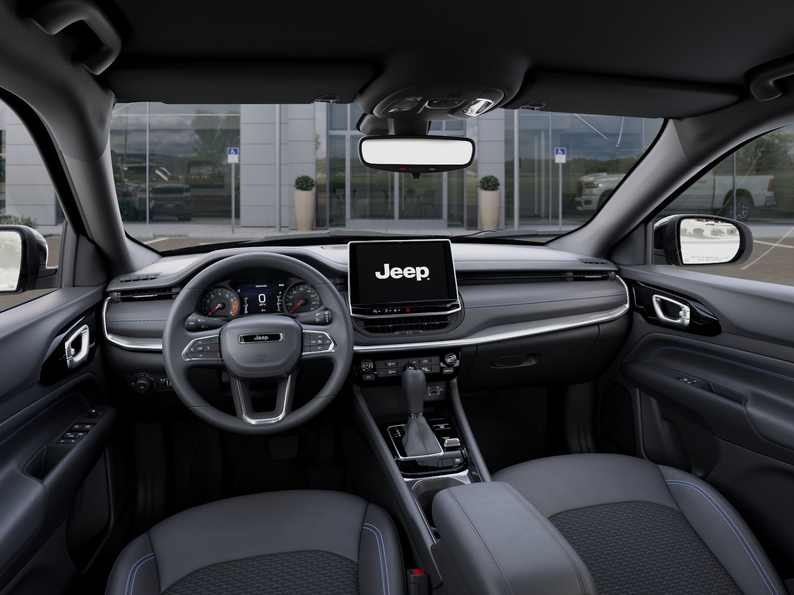 New 2026 Diamond Black Crystal Pearl-Coat Exterior Paint Jeep Latitude image 45