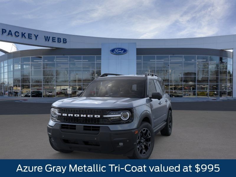 New 2025 Azure Gray Metallic Ford Outer Banks® image 3