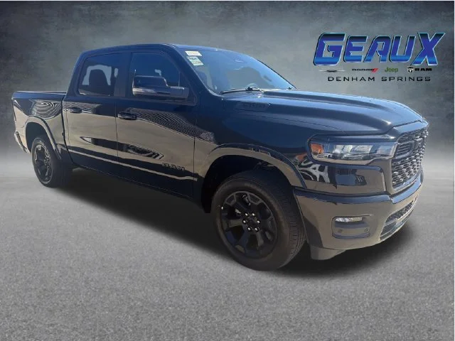 New 2027 Diamond Black Crystal Pearl-Coat Exterior Paint RAM Big Horn/Lone Star image 1