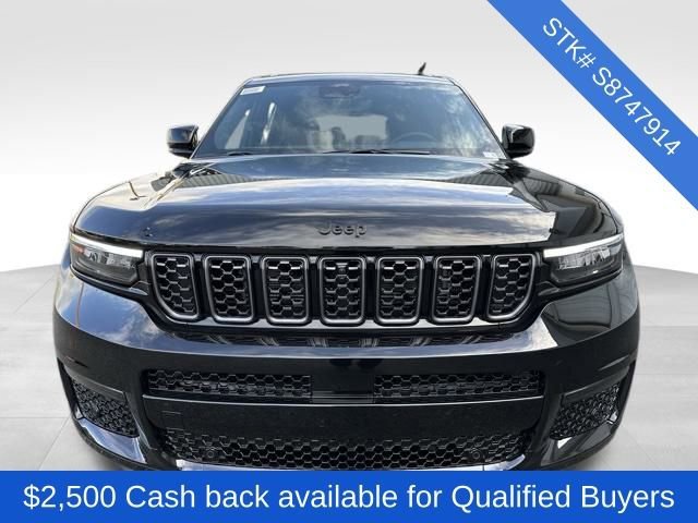 New 2025 Diamond Black Crystal Pearl-Coat Exterior Paint Jeep Summit image 2
