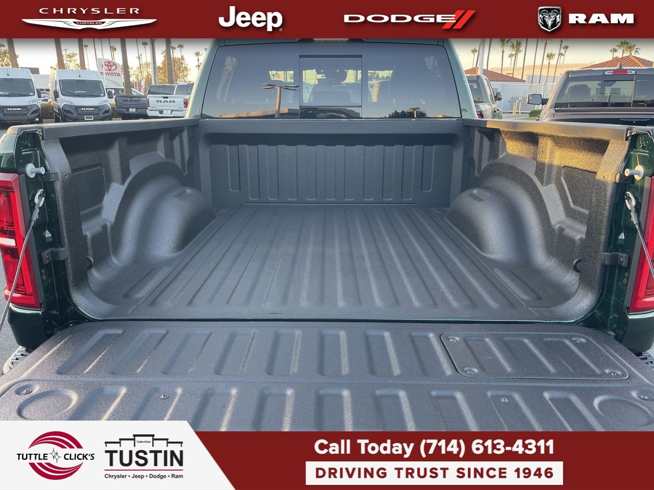 New 2026 Serrano-Green Metallic Exterior Paint RAM RHO image 23