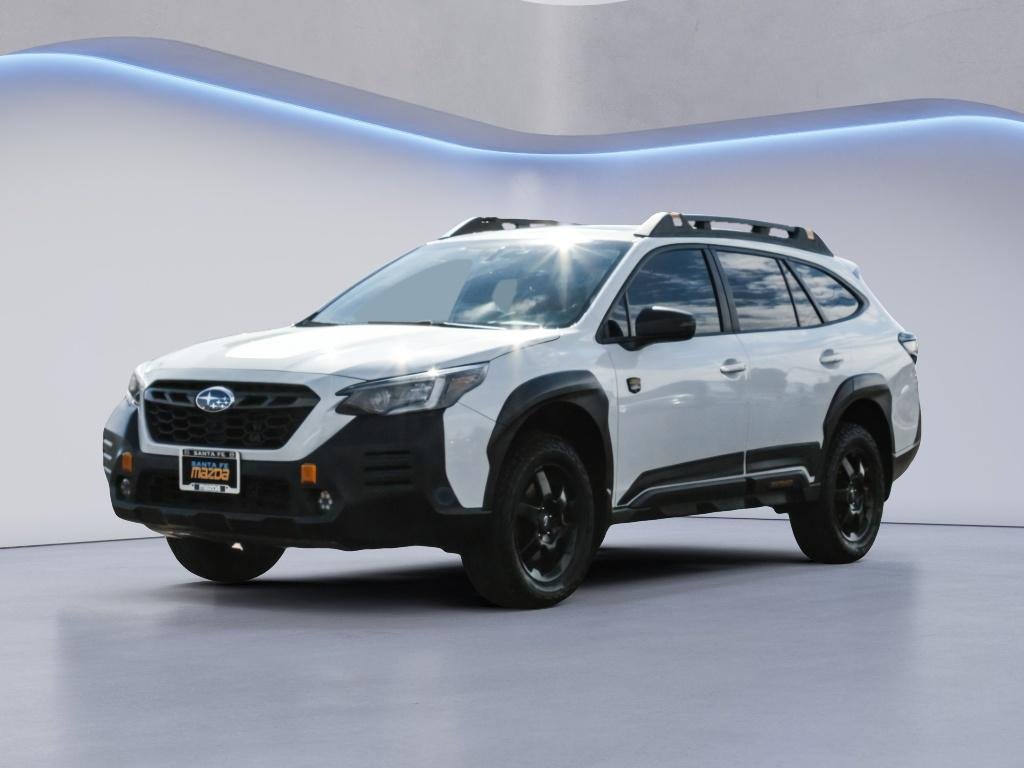 Used 2022 Crystal White Pearl Subaru Wilderness image 1