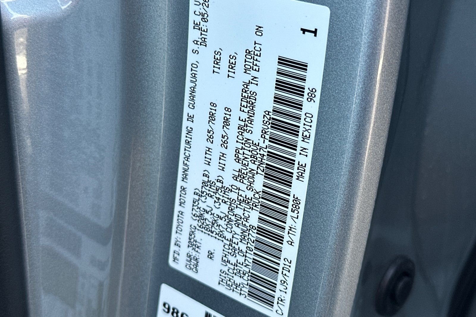 New 2026 Silver Toyota TRD Off Road image 25