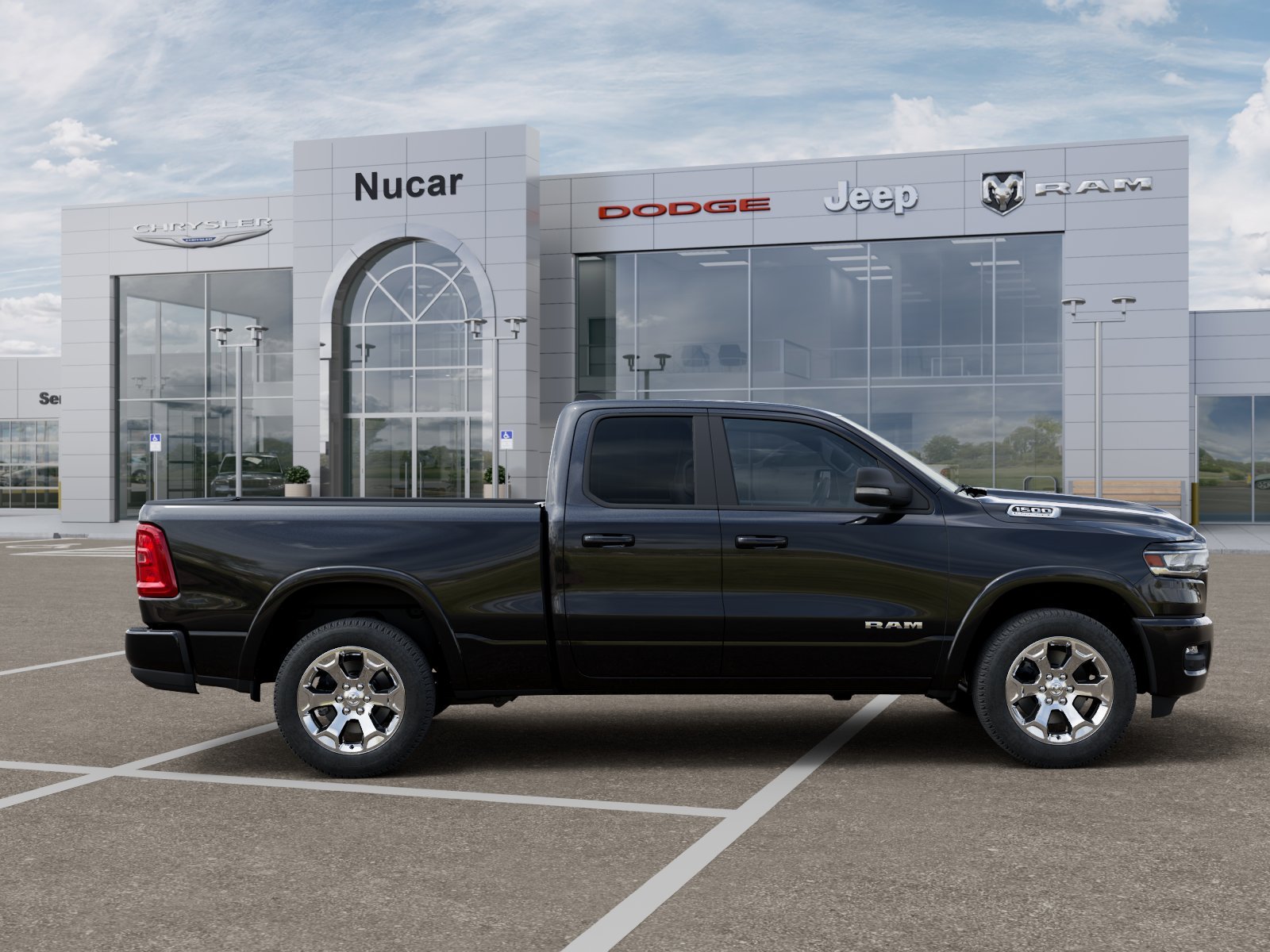 New 2026 Diamond Black Crystal Pearlcoat RAM Big Horn/Lone Star image 39