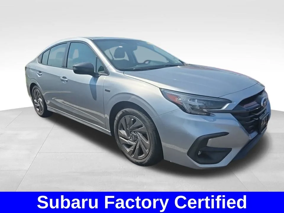 Certified Used 2024 Silver Subaru Sport image 4