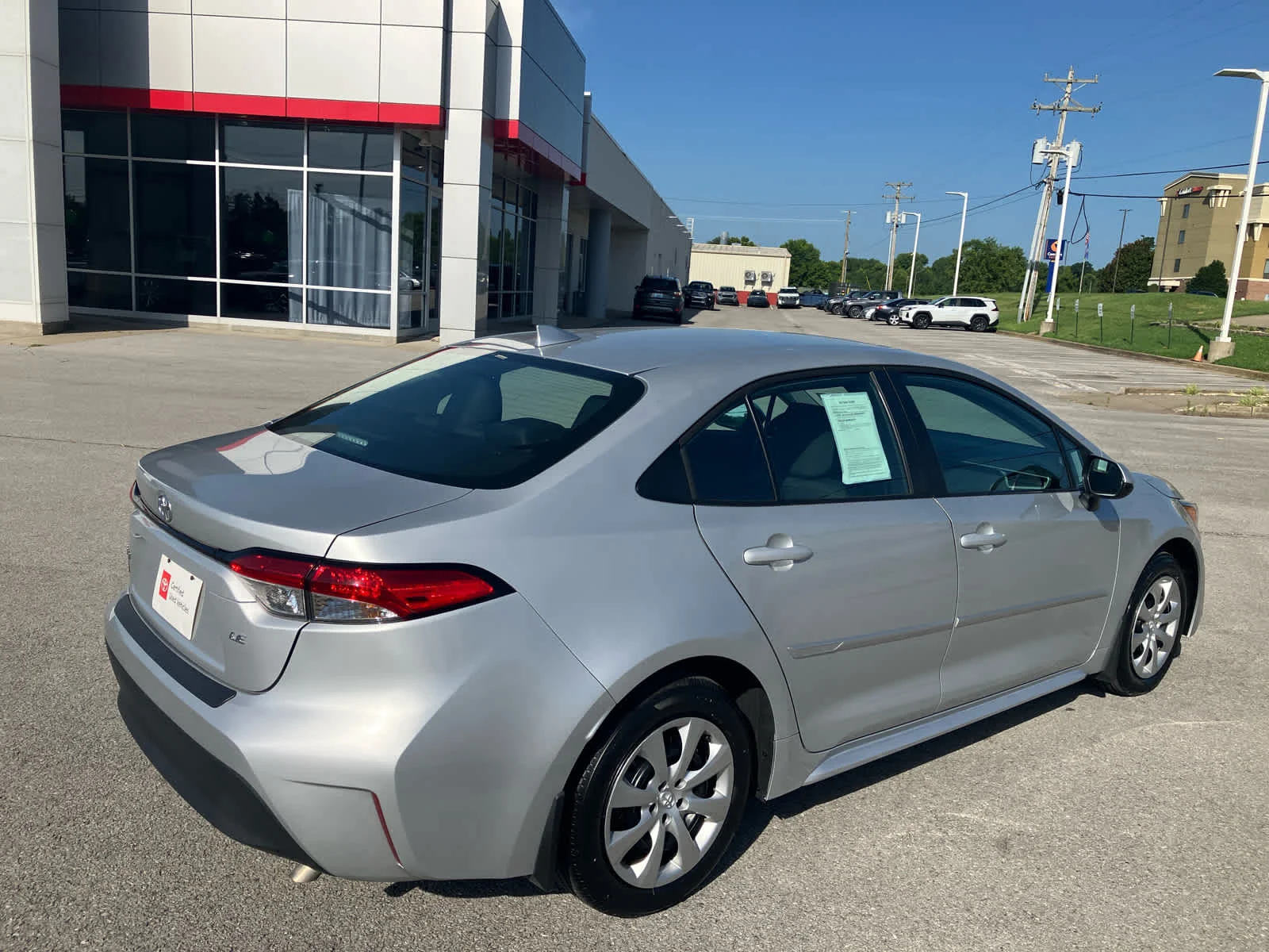 Certified Used 2026 Classic Silver Metallic Toyota LE image 8