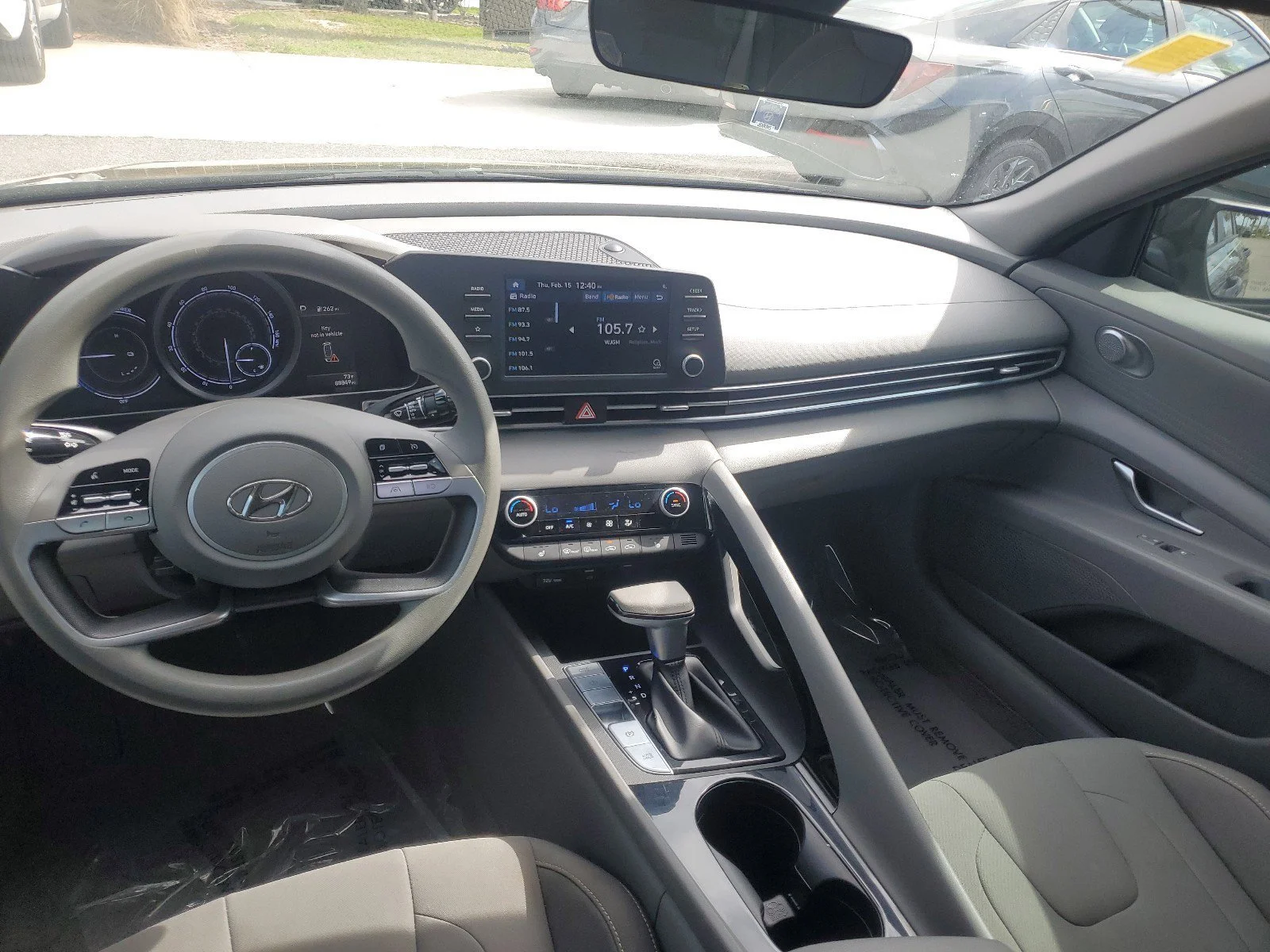 Used 2021 Phantom Black Hyundai Blue image 26