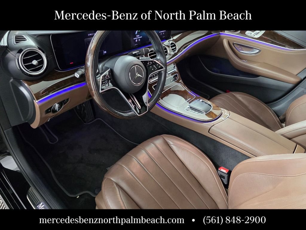 Certified Used 2021 Black Mercedes-Benz E 350 image 10