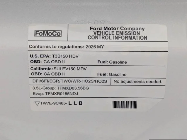 New 2026 Oxford White Ford Cargo Van image 46